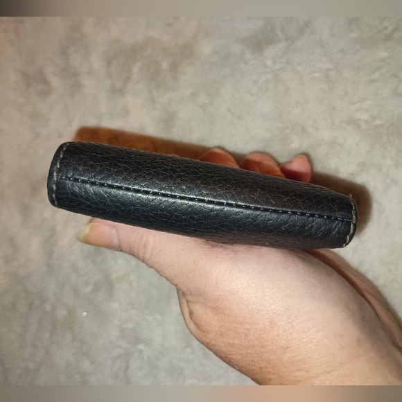 Fossil Black Leather Bi-Fold Wallet (Vintage 1984) - Picture 8 of 8